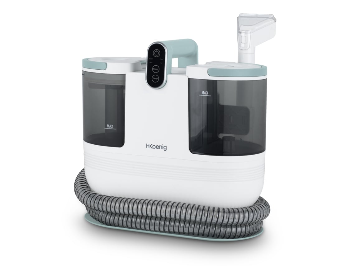 Limpador de têxteis de água quente TWT88 H.Koenig (Tanque duplo 1600mL e 950mL - Temperatura até 60°C)