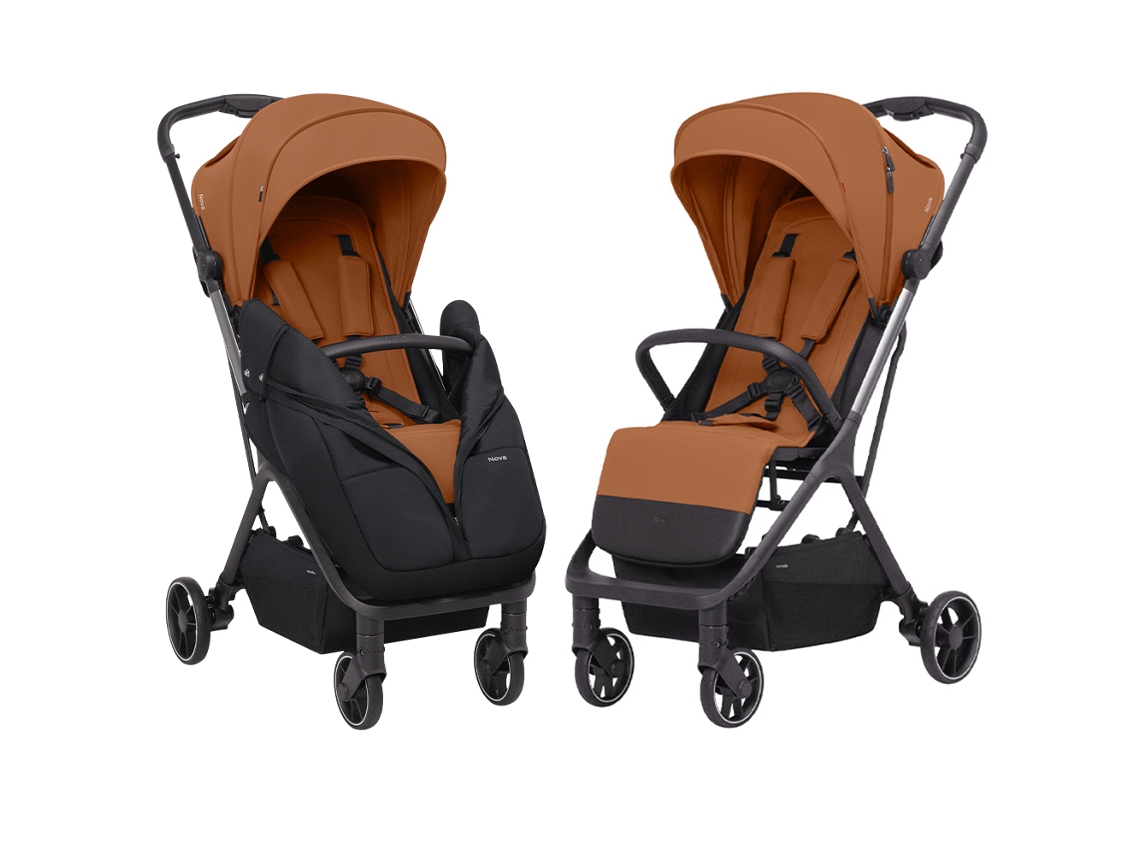 Carrinho De Passeio Carrello Nova 2024 Crl 5521 Tangelo Orange