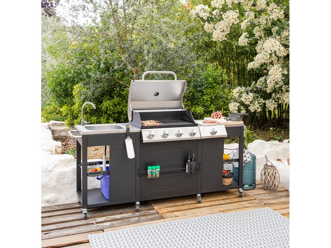 Cozinha Exterior Texas 41 Queimadores HAPPY GARDEN