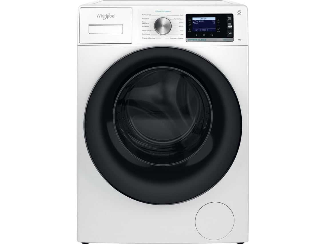 Whirlpool W6 98 Silence Fr Máquina De Lavar Carregamento Frontal 9 Kg 1400 Rpm Branco