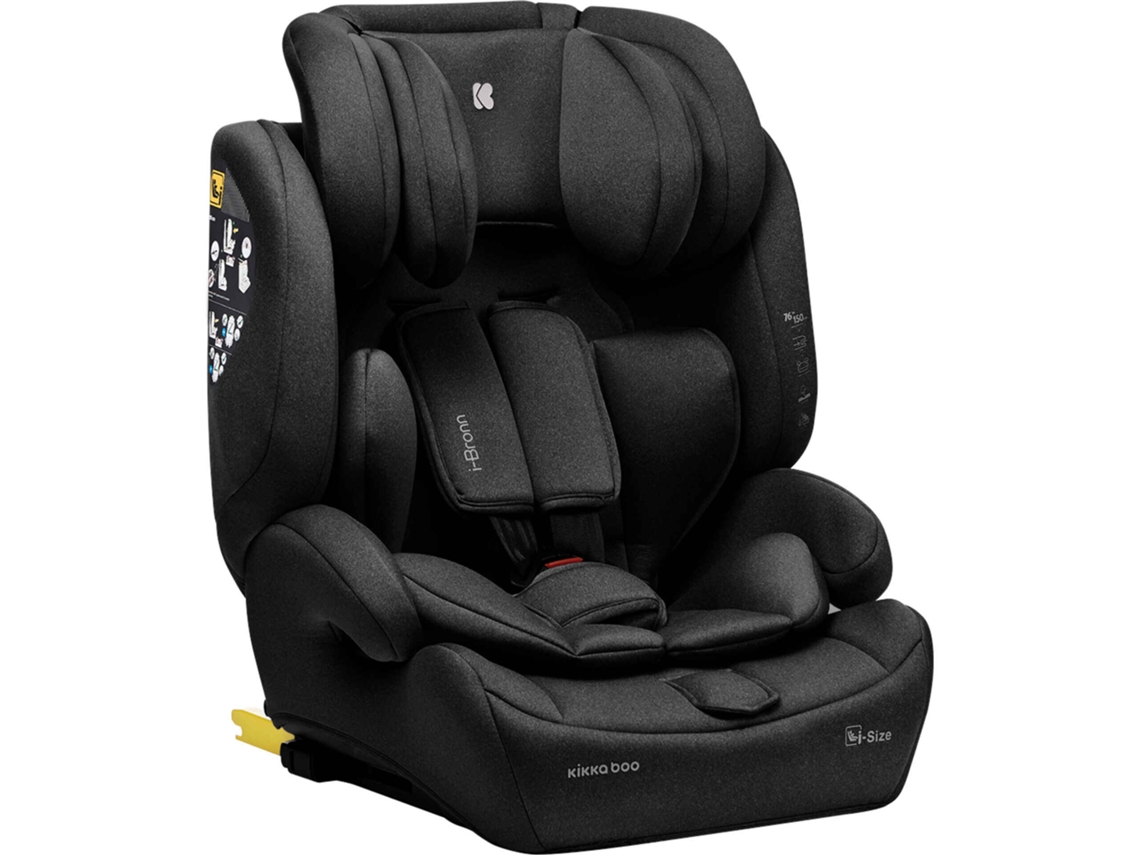 Cadeira Auto I-Size 76-150cm Isofix Preta Brown KIKKA BOO 1 un