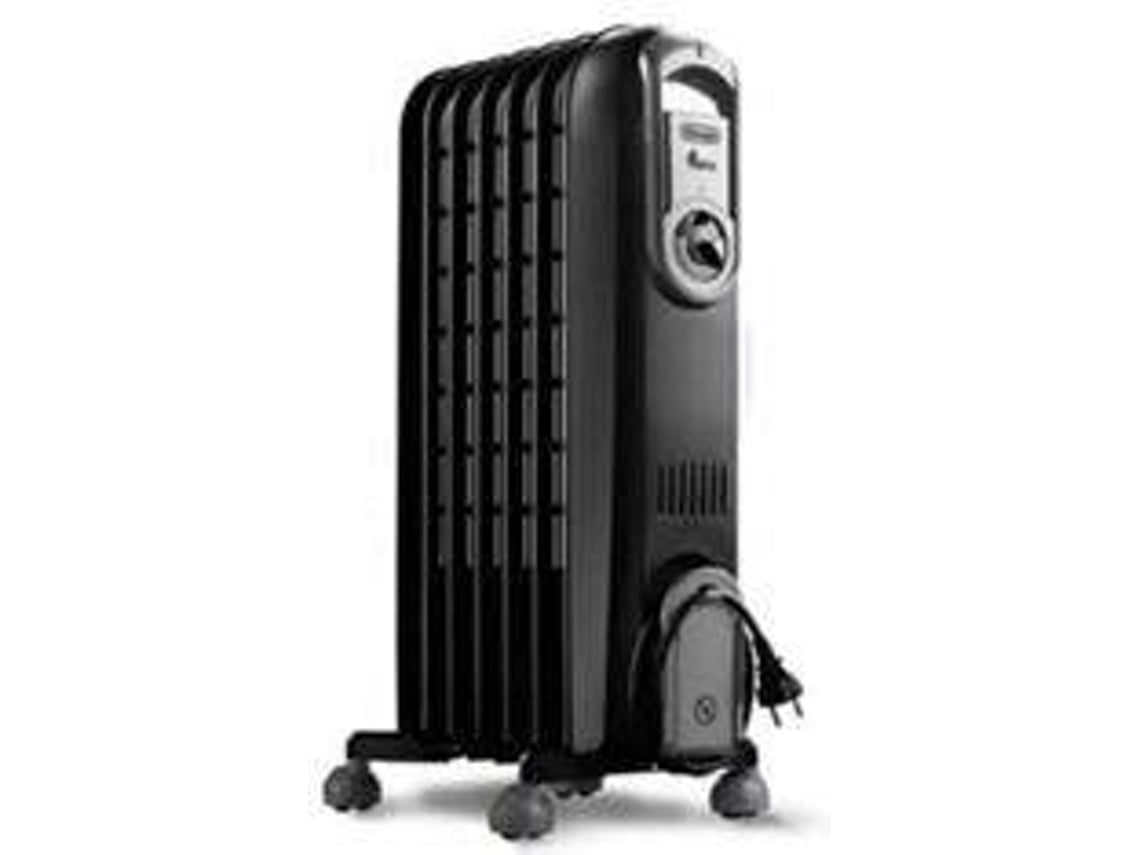 Aquecedor a Óleo DELONGHI V550715.BG (1500 W - Preto)