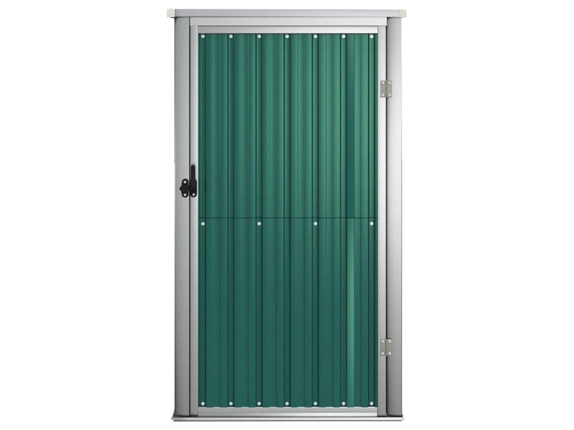 Abrigo P/ Ferramentas Jardim 88x89x161cm Aço Galvanizado Verde LOVELY HOME