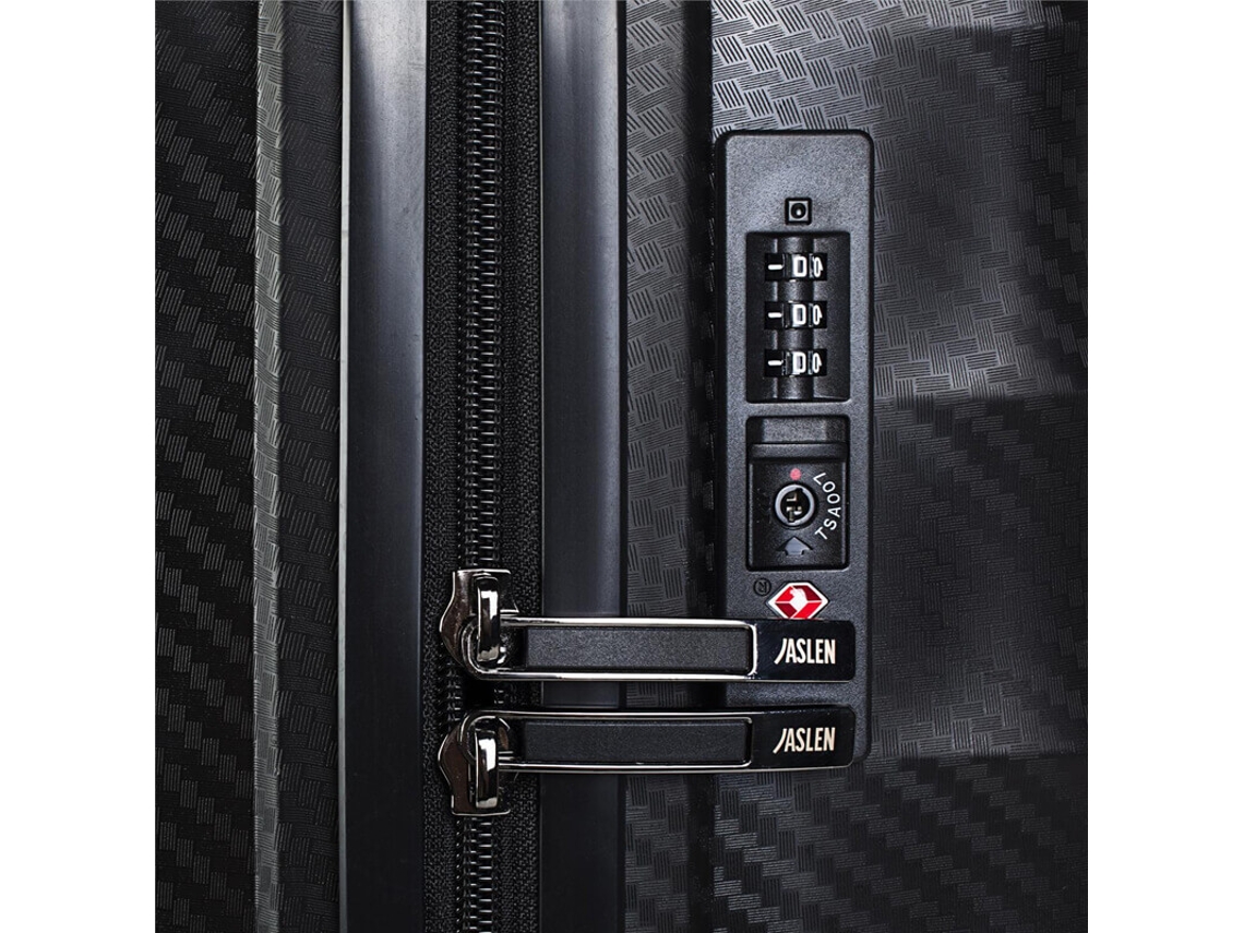 Mala/trolley De Viagem Médio 66cm 4r Dublin Preto Jaslen