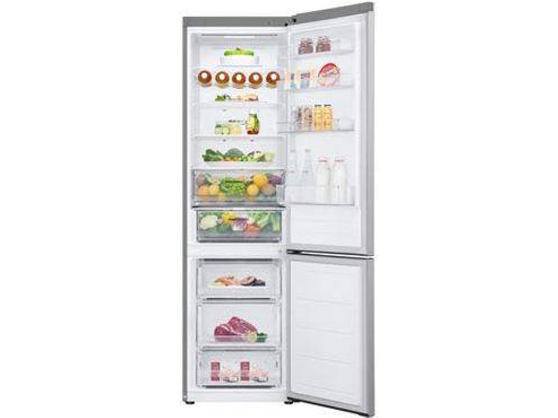 Frigorífico Combinado LG GBV3210DPY (No Frost - 203 cm - 387 L - Cinzento)