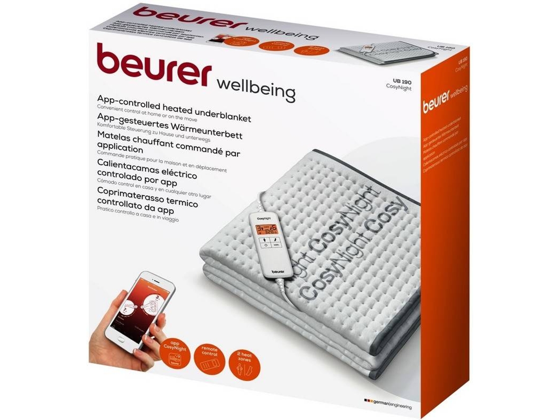 Sobre Colchão Eléctrico BEURER UB190 Solteiro