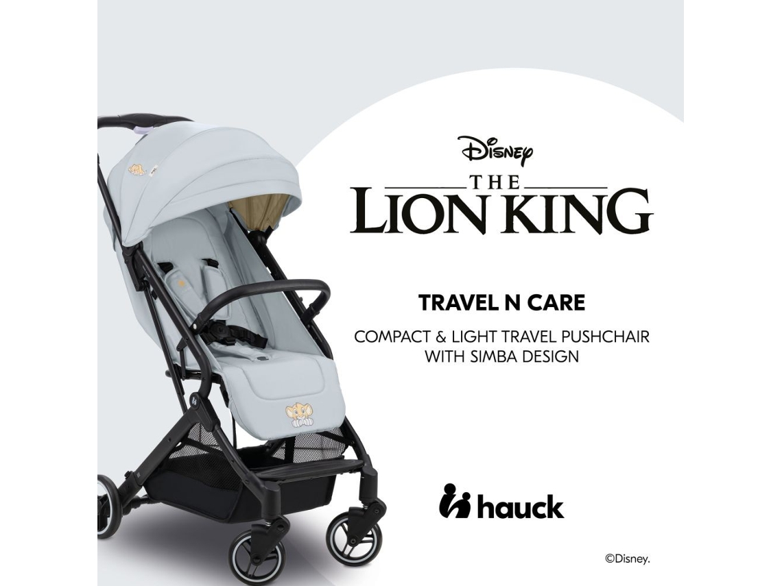 Carrinho De Bebê Hauck Travel N Care Simba Disney Edição Especial