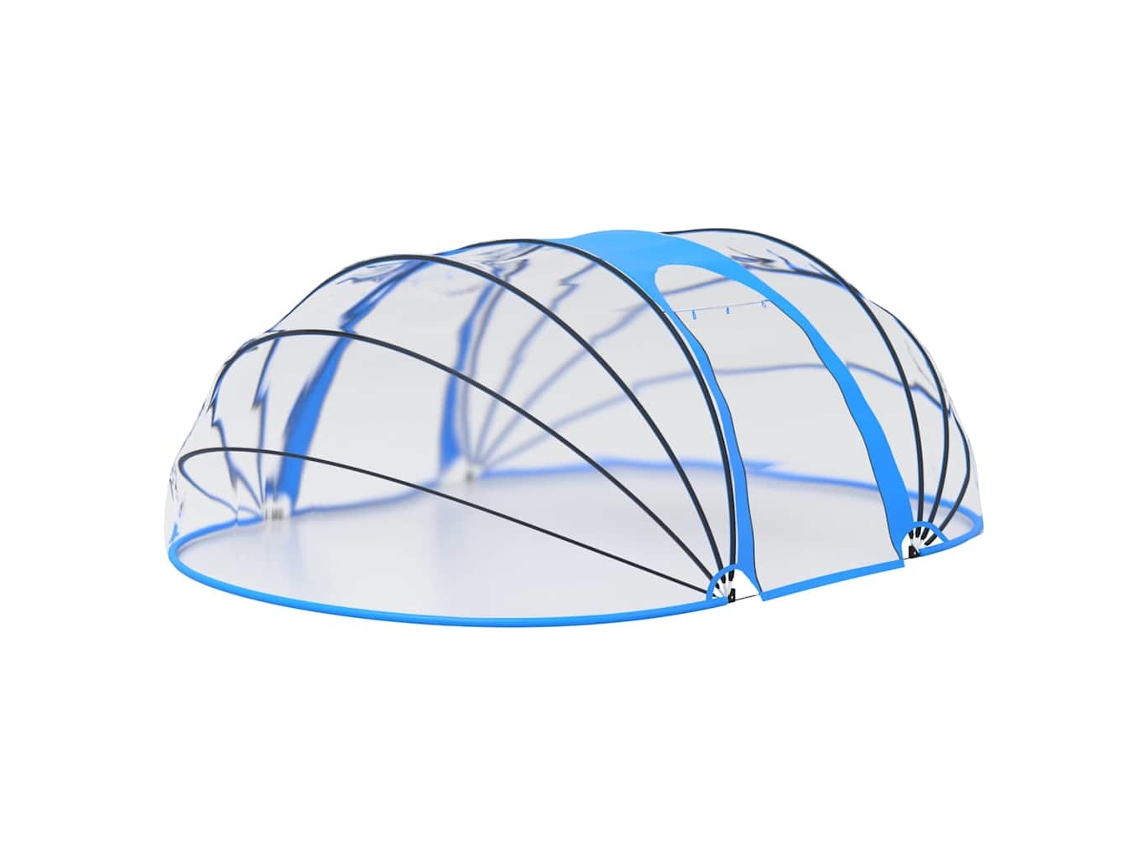Cúpula De Piscina Oval 530x410x210 Cm