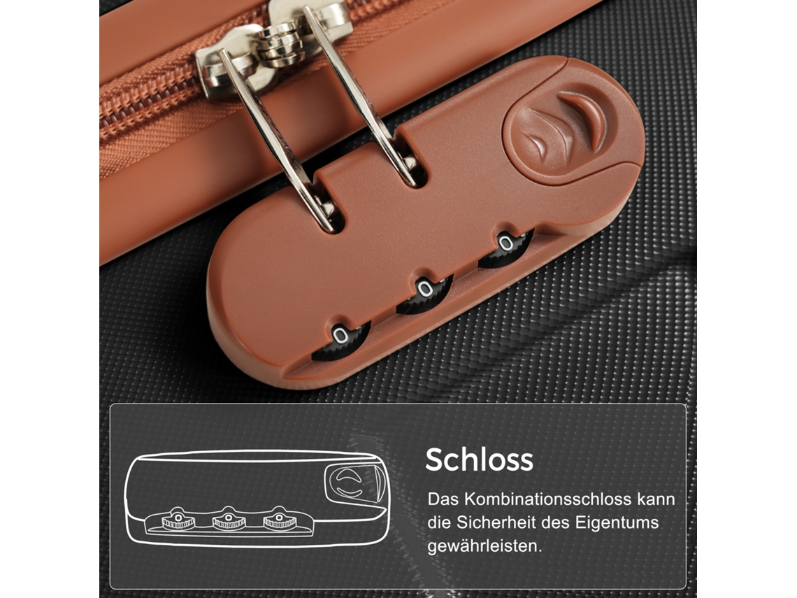 Conjunto De Malas, Conjunto Ml Xl, Mala De Abs Rígido, Conjuntos De Malas Duráveis, Mala Com Rodinhas E Trava, Preta Hvorstur