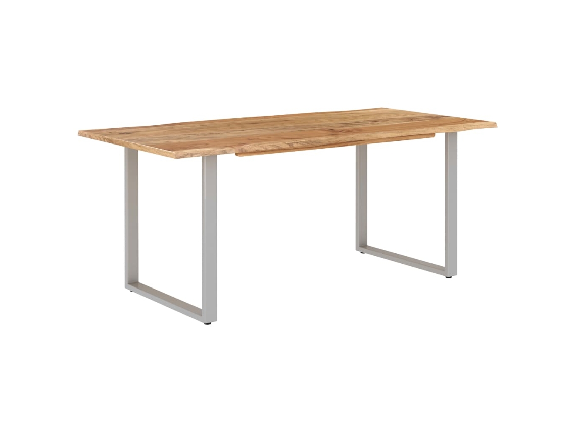 Mesa de Jantar 180X90X76 Cm Madeira de Acácia Maciça NONAME