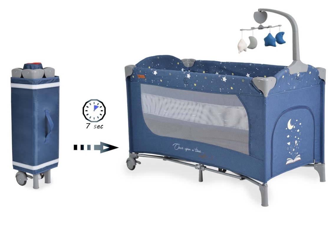 Berço Dobrável Once Upon A Time 2 Jeans Cangaroo Cangaroo