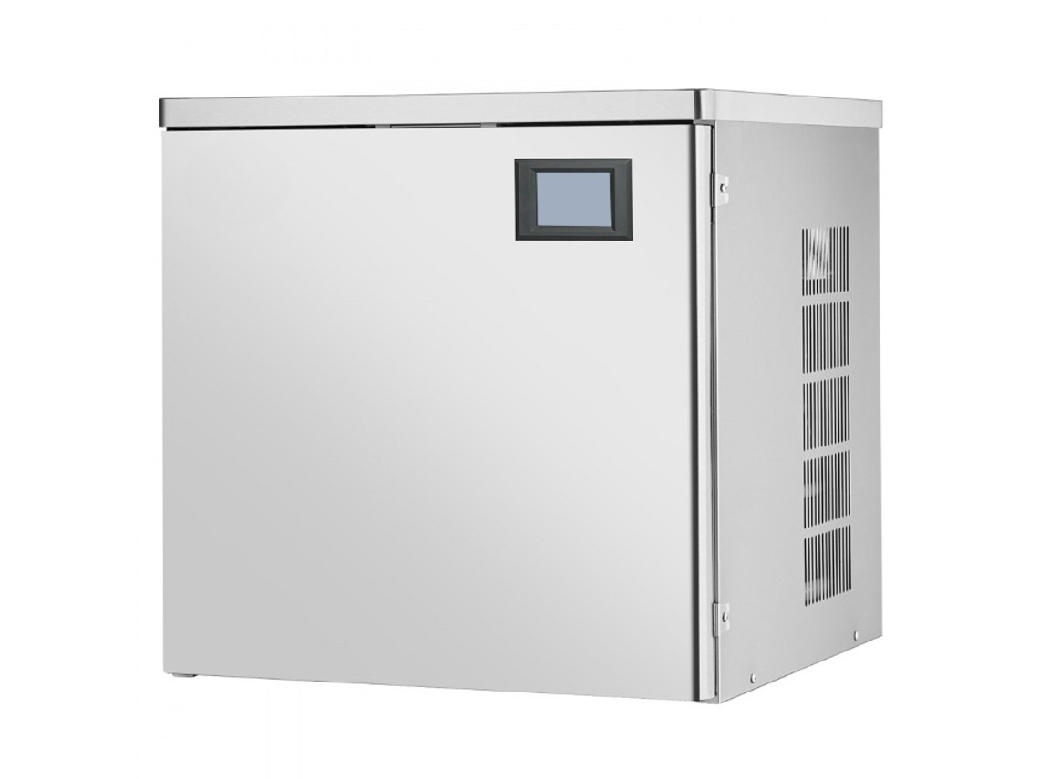 Cabeça De Máquina De Gelo Industrial 204kg/dia Em Aço Inox Para Comércio Tekmaquinas