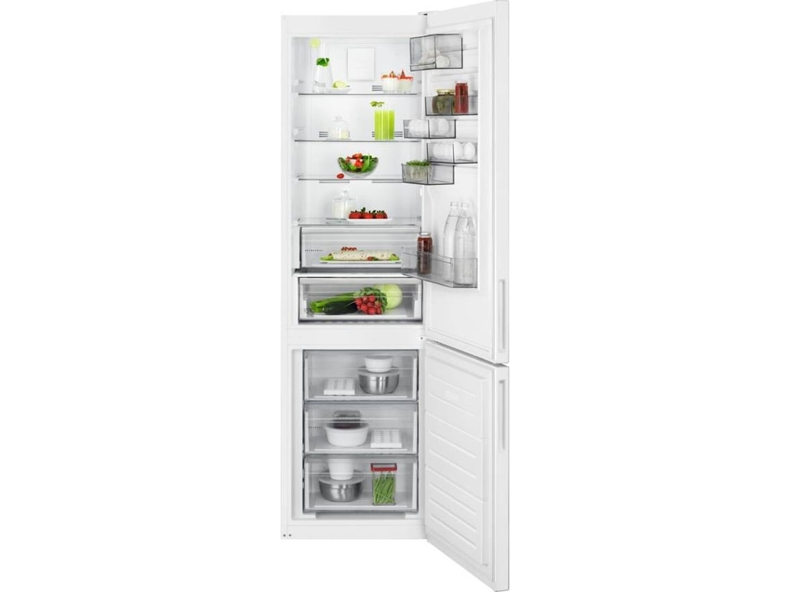 Frigorífico Combinado AEG RCB736D3MW (No Frost - 201 cm - 360 L - Branco)