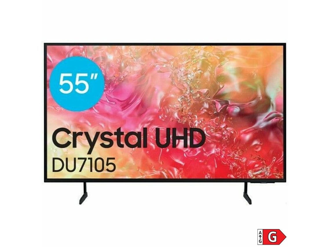 Smart Tv SAMSUNG Tu55Du7105 Preto g55 4K Ultra Hd