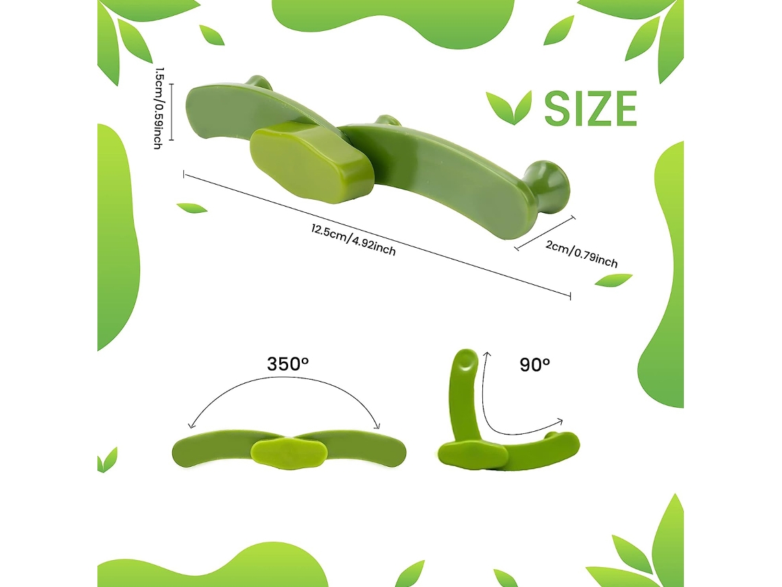 Ferramentas de Jardinagem 20Pcs Fixadores de Plantas para Gramado e Jardim