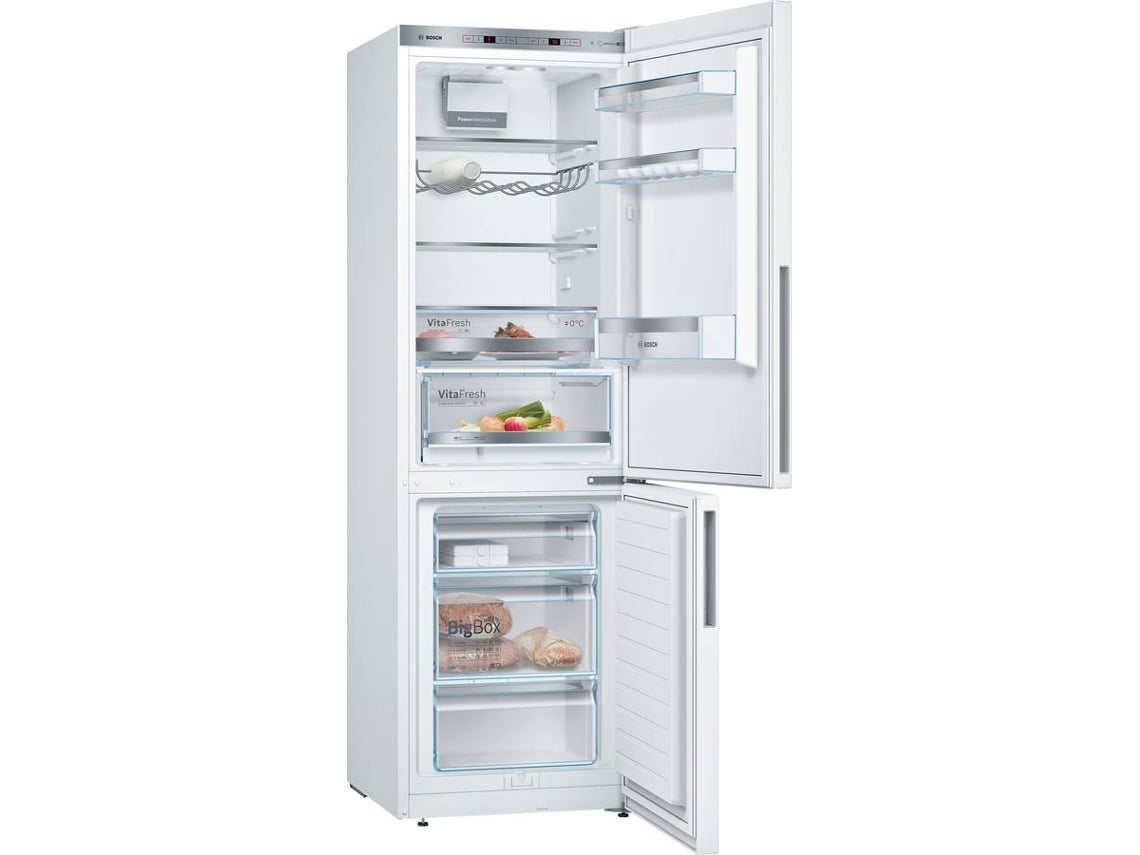 Frigorífico Combinado BOSCH KGE36AWCA (Low Frost - 186 cm - 308 L - Branco)