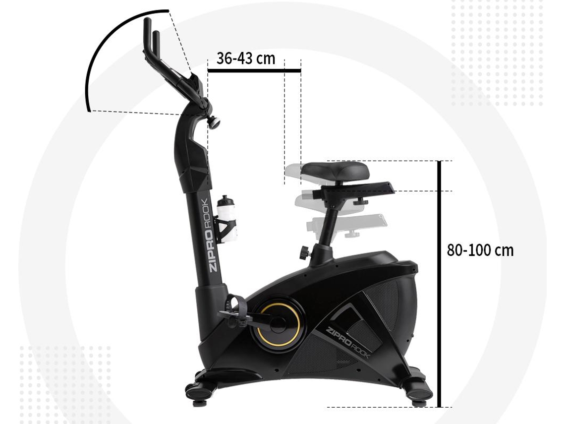 Bicicleta Estática Eléctrica-Magnética ZIPRO Rook Gold Iconsole