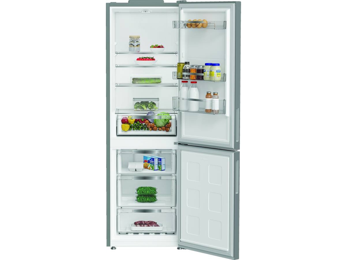 Frigorífico Combinado HOTPOINT HPKH 1361 S4E (No Frost - 186,5 cm - 325 L - Inox)