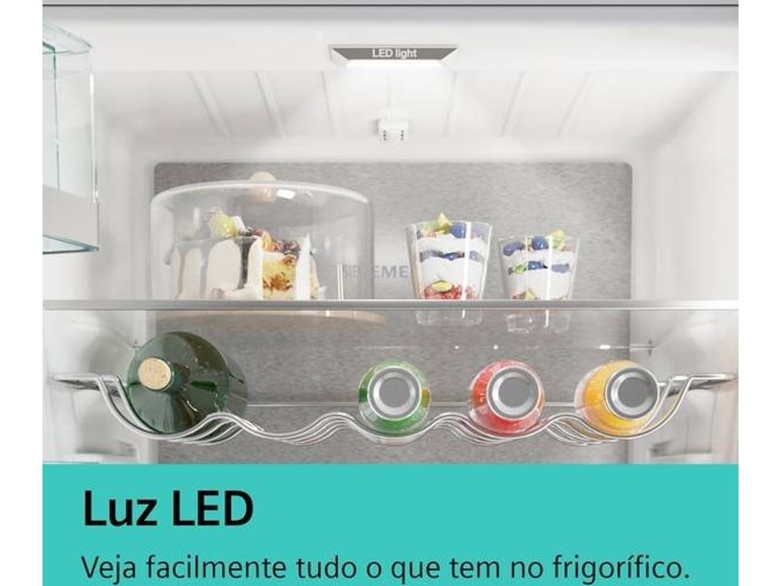 Frigorífico Combinado Encastre SIEMENS KI86NADD0 (No Frost - 177.2 cm - 260 L - Branco)