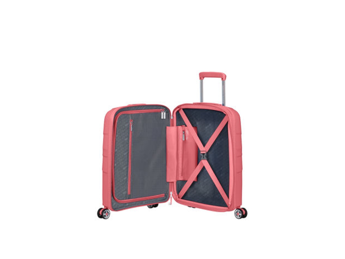 Mala de Cabine Exp. Starvibe 55Cm 4 Rodas 2,3Kg Coral AMERICAN TOURISTER
