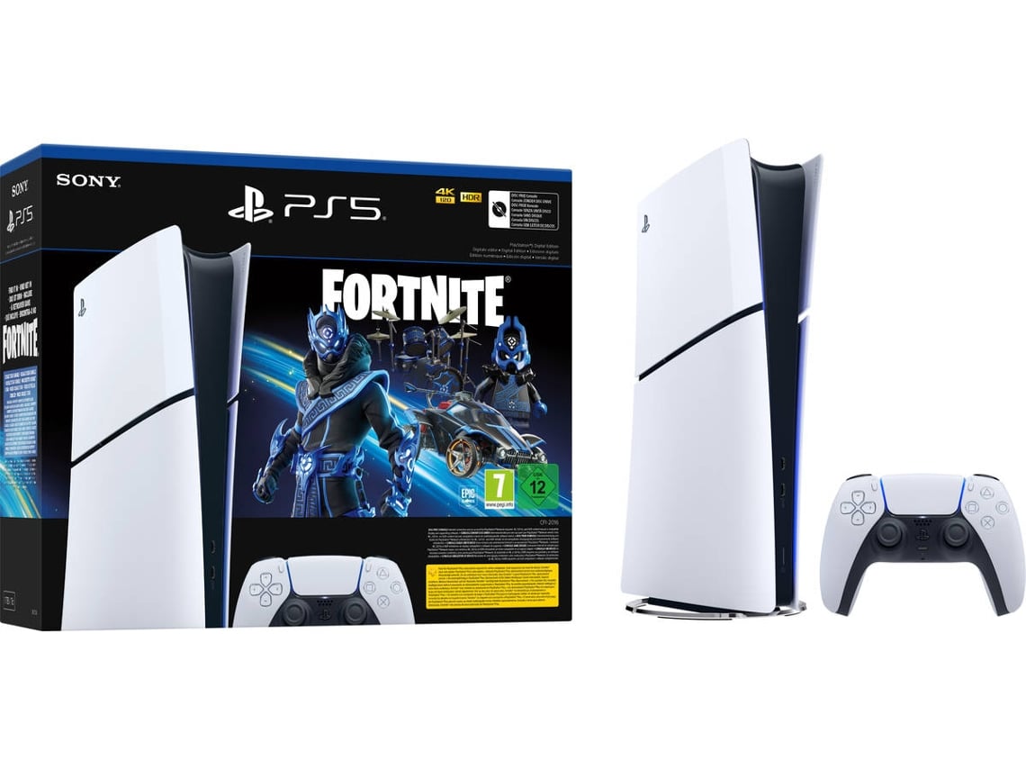 Consola PS5 Digital Fortnite (Branco)