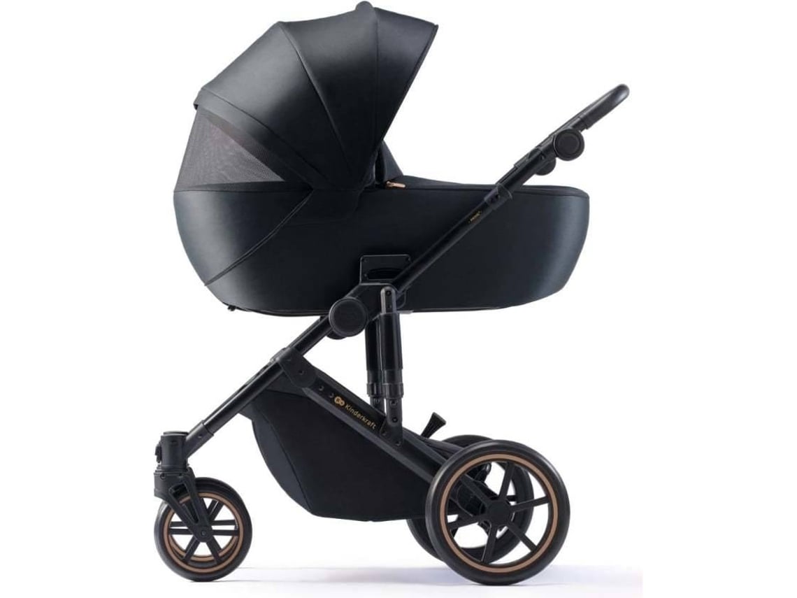 Carrinho de Bebê 2 em 1 Prime 2 Até 22 kg Venezian Black KINDERKRAFT