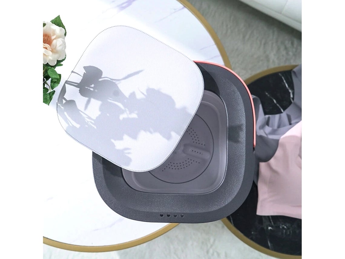 Máquina De Lavar Moyu Xpb08 F2 2 Em 1 Mini Lavadora Dobrável Portátil Lavadora De Roupas E Secadora Para Viagens Em Casa Operação Com Um Botão