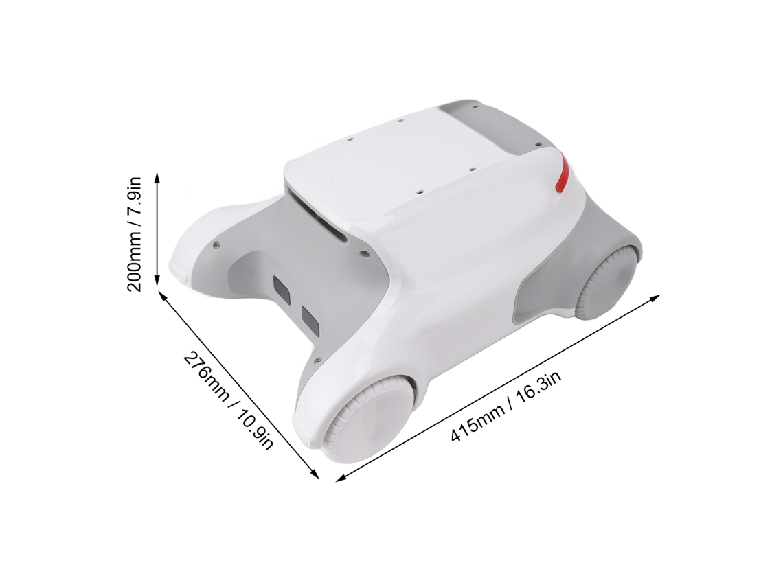 Aspirador Robótico Inteligente Sem Fio Para Piscina Com Controle Remoto
