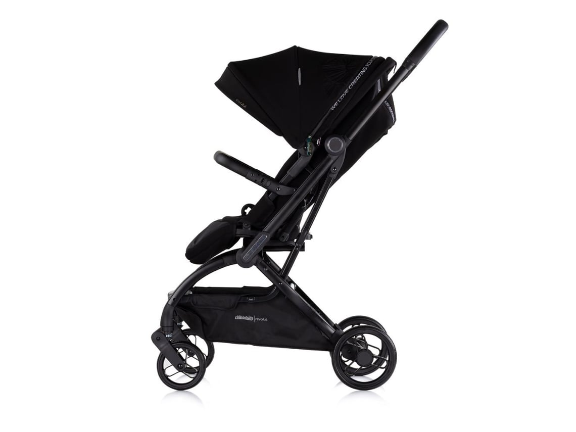 Carrinho De Passeio Chipolino Revolut Com Assento Giratório 360° Blackberry
