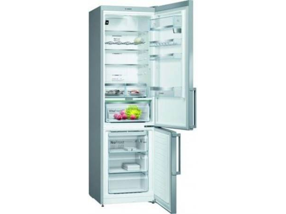 Frigorífico Combinado BOSCH KGN39HIEP (No Frost - 203 cm - 366 L - Inox)