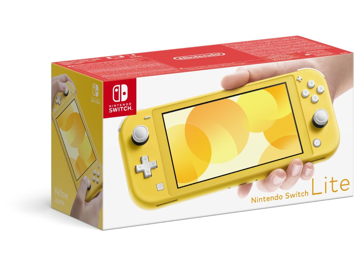 Switch Lite NINTENDO 32 Go Amarelo (Recondicionado Marcas Mínimas)