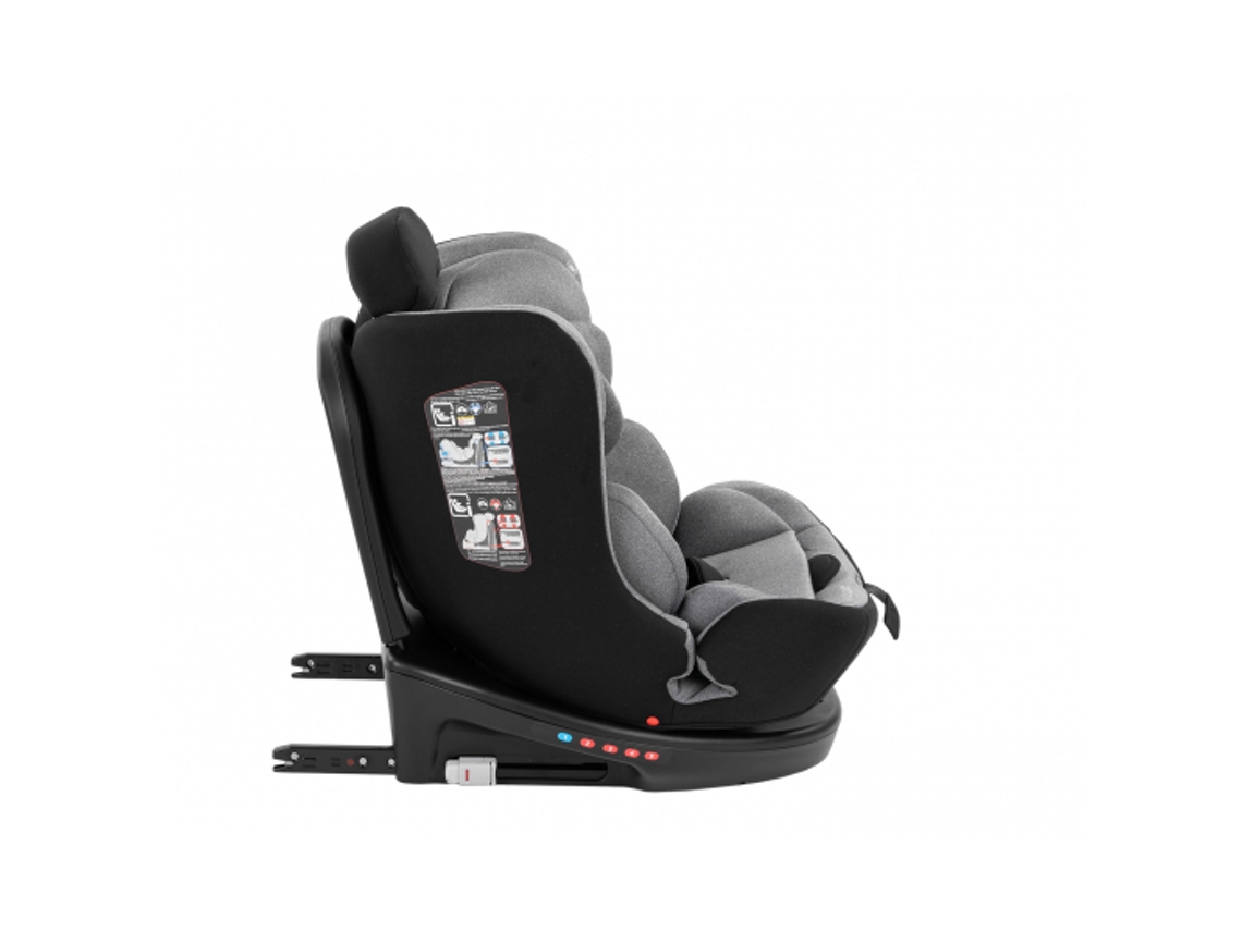 Cadeira auto KIKKA BOO i-Safe i-SIZE 40-150 cm Cinzento claro