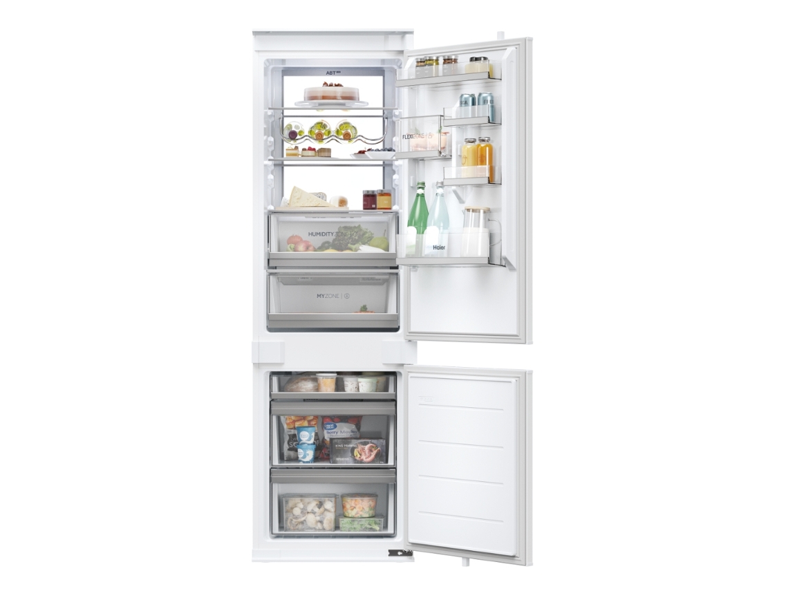 Frigorífico Combinado HAIER HBW7518BT (No Frost - 177.2 cm - 268 L - Branco)