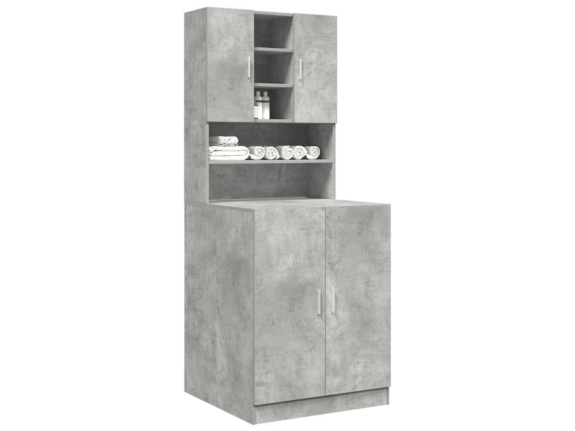 Conjunto 2 Armário para máquina de lavar roupa VIDAXL