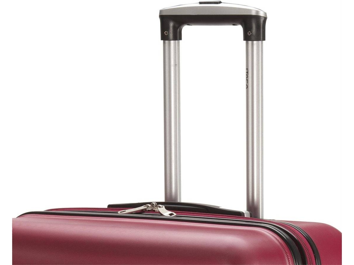 Conjunto de 3 Malas de Viagem ITACA Extensivel Vermelho (35/70/100 L)