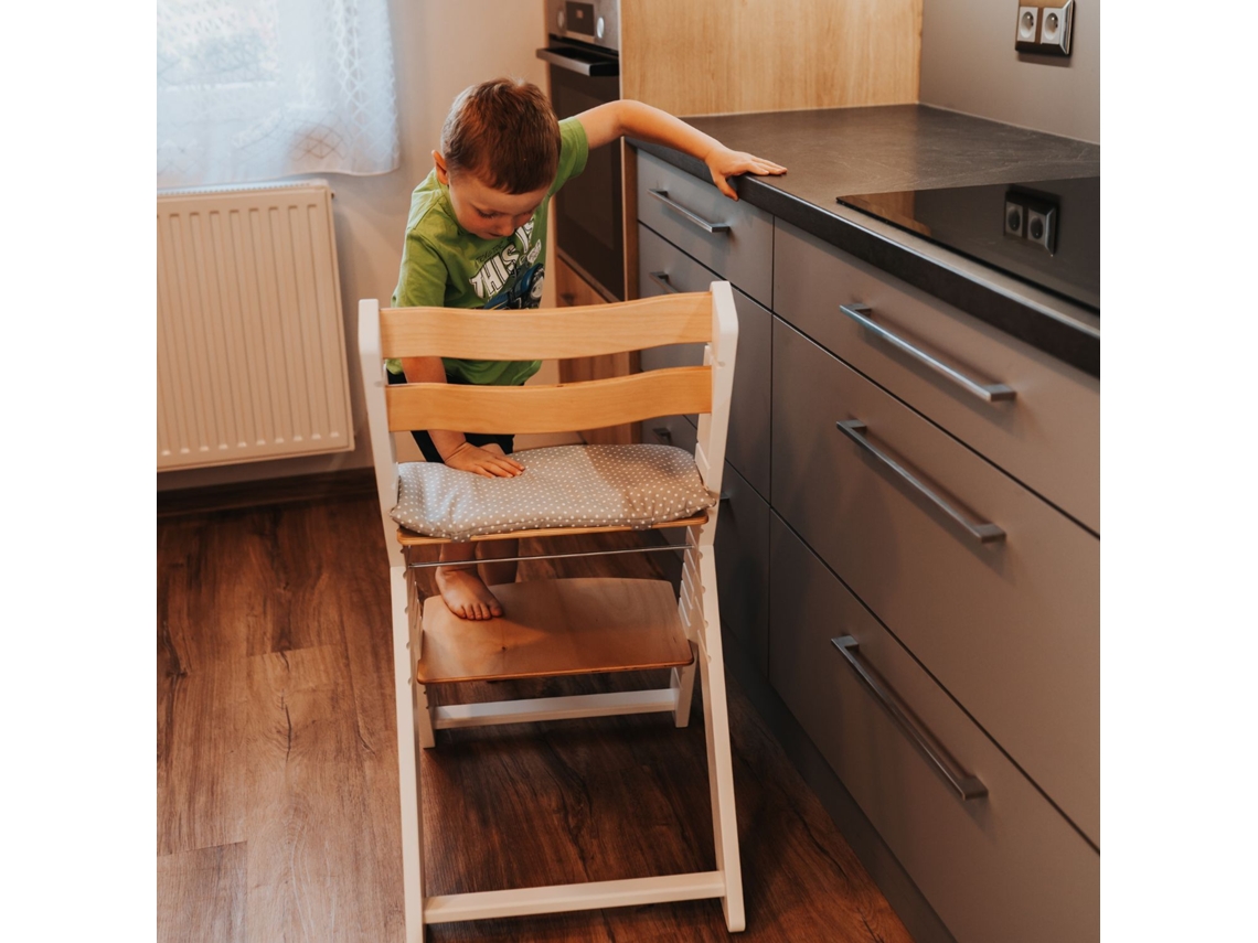 Cadeira alta infantil SANDY natural BENLEMI