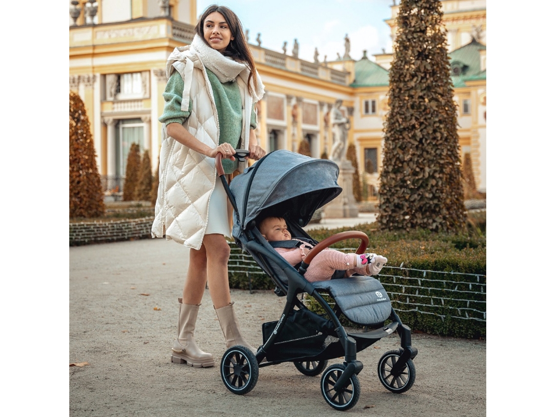 Carrinho de Passeio PETITE&MARS Cross Ultimate Grey