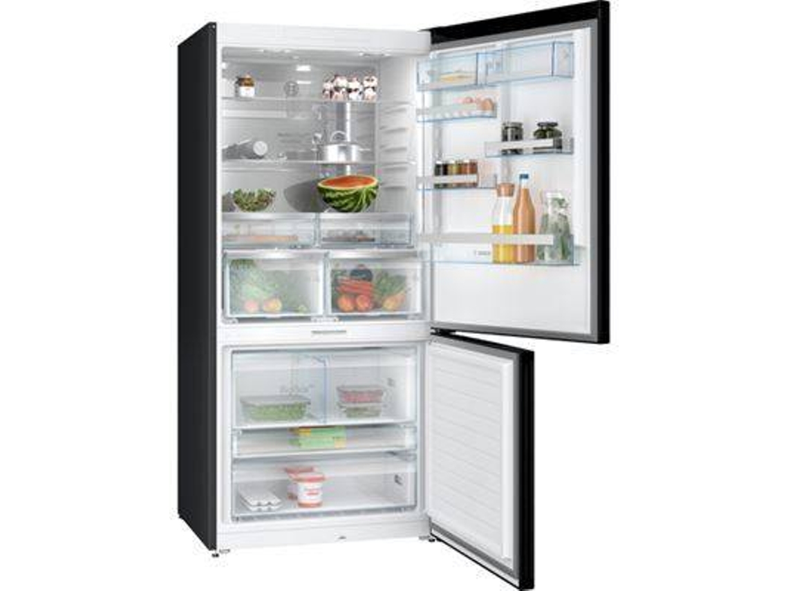 Frigorífico Combinado BOSCH KGP86AXB0N (No Frost - 186 cm - 631 L - Preto)