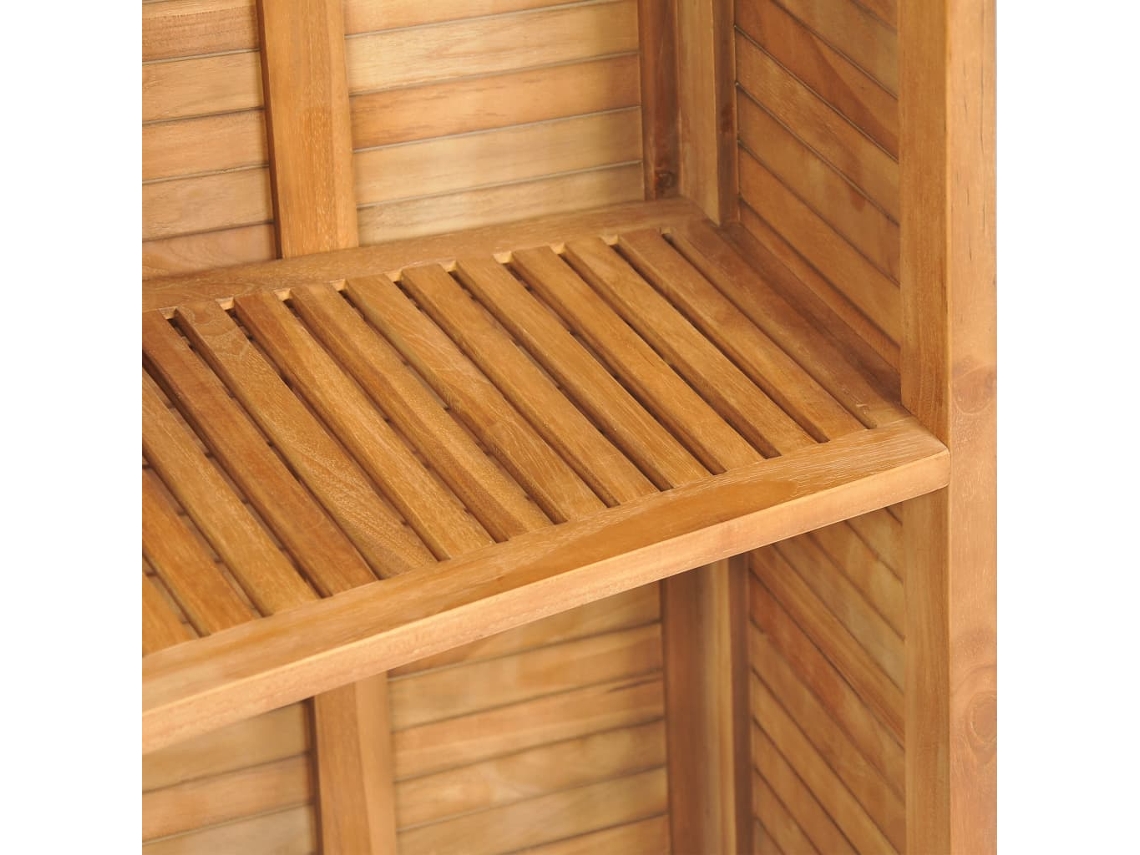 Mesa de Bar Dobrável 155X53X105 Cm Madeira Teca Maciça PANGSHIYUAN