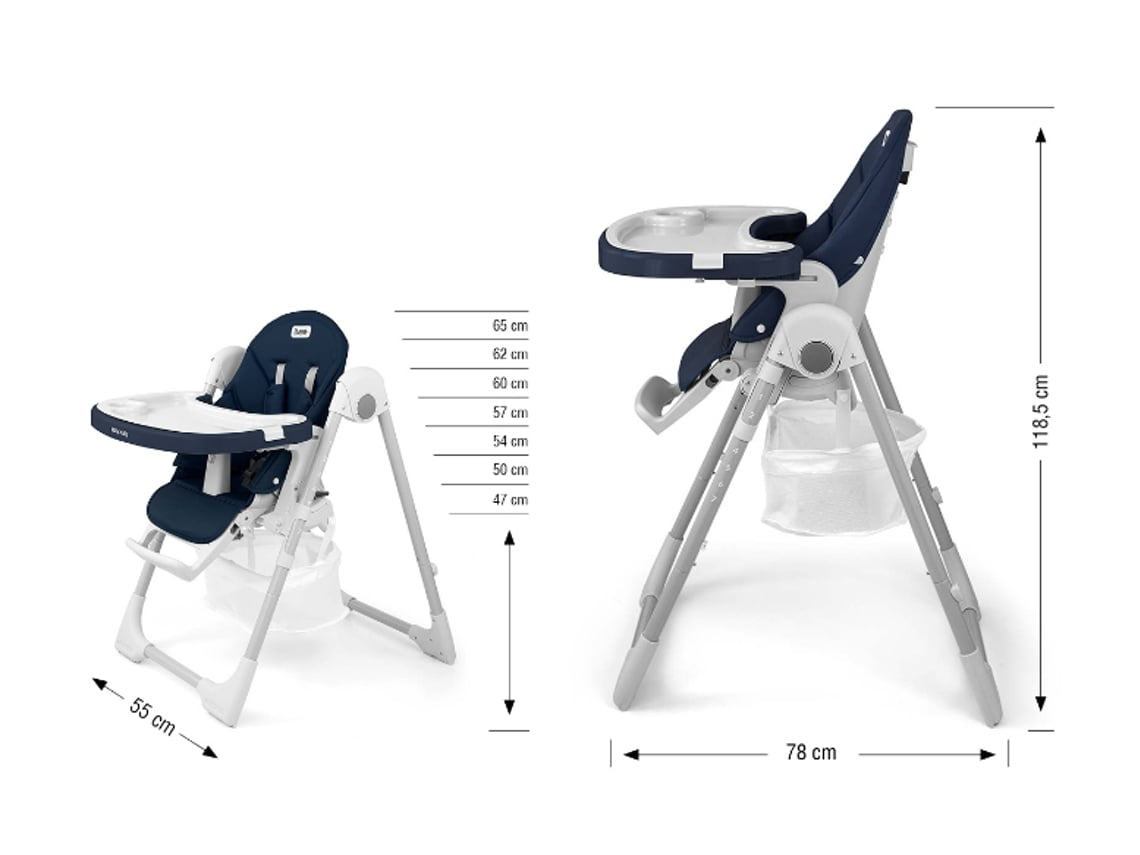 Cadeira Da Papa Milly Mally Bueno Navy