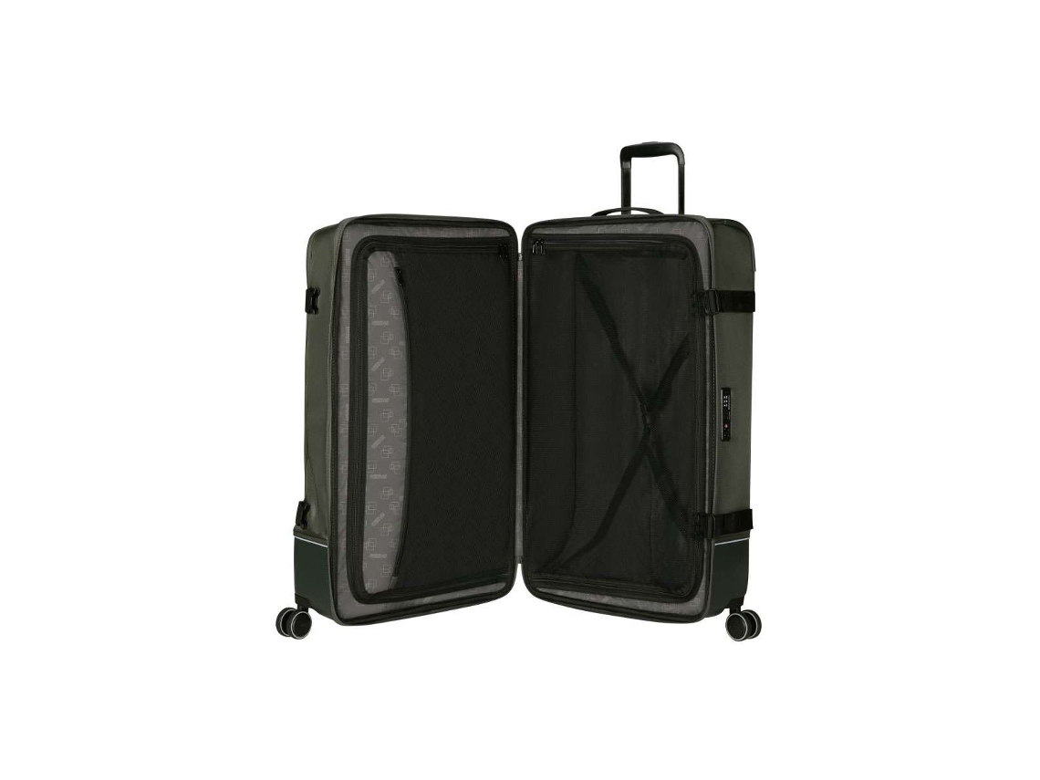 Mala De Viagem Média Urbana Faixa 79 4 Rodas Caqui Escuro 106l American Tourister