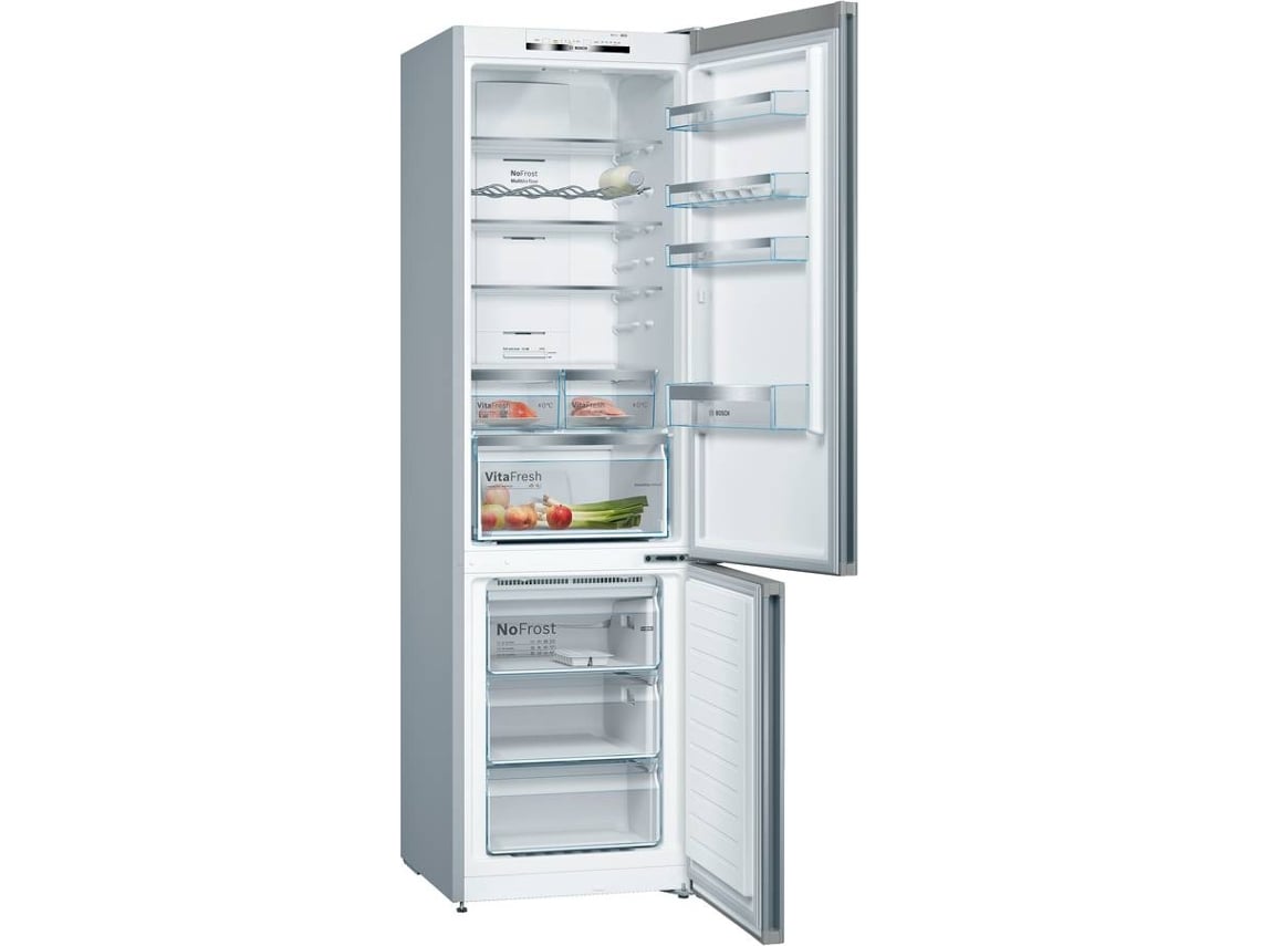 Frigorífico Combinado BOSCH KGN39IJEA (No Frost - 203 cm - 366 L - Inox)