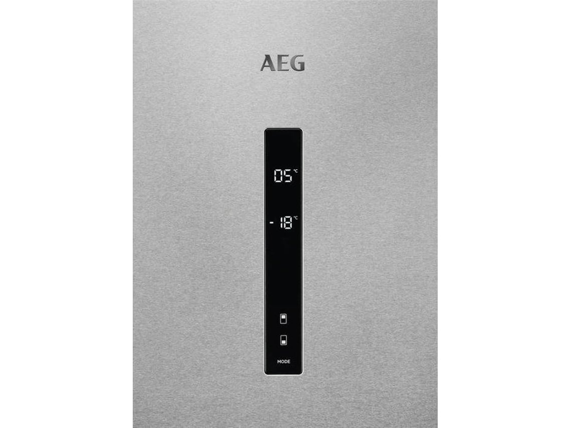 Frigorífico Combinado AEG RCB736D3MX (No Frost - 201 cm - 360 L - Inox)