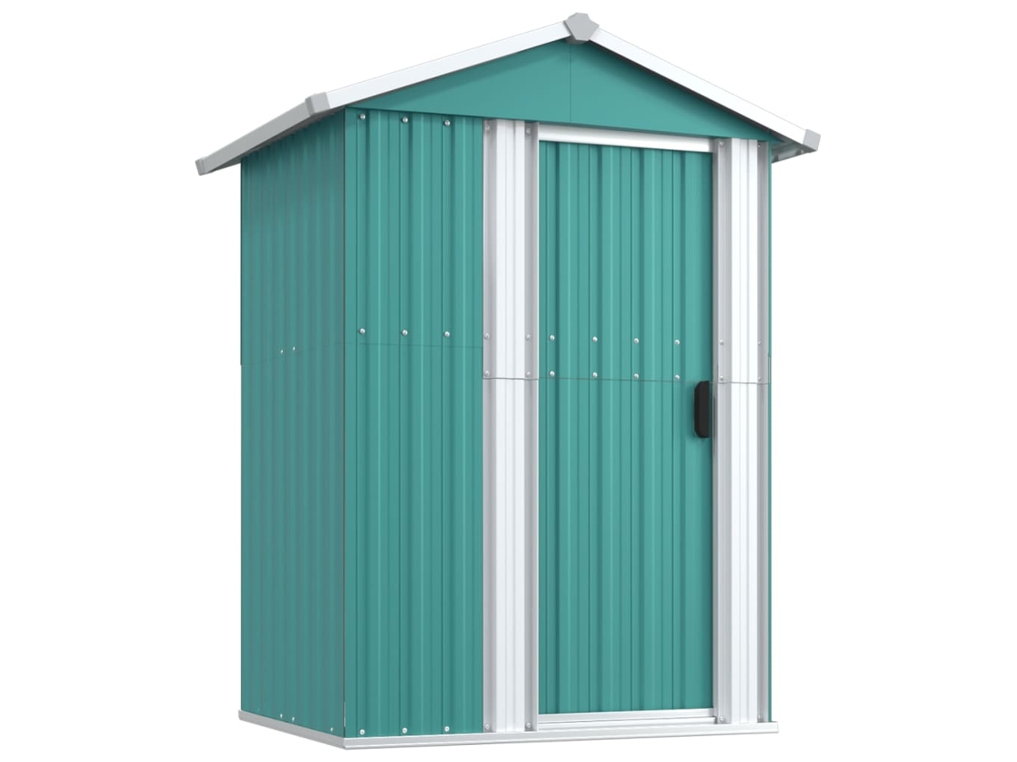 Abrigo MAISON EXCLUSIVE 126x97,5x177 cm Aço Galvanizado Verde