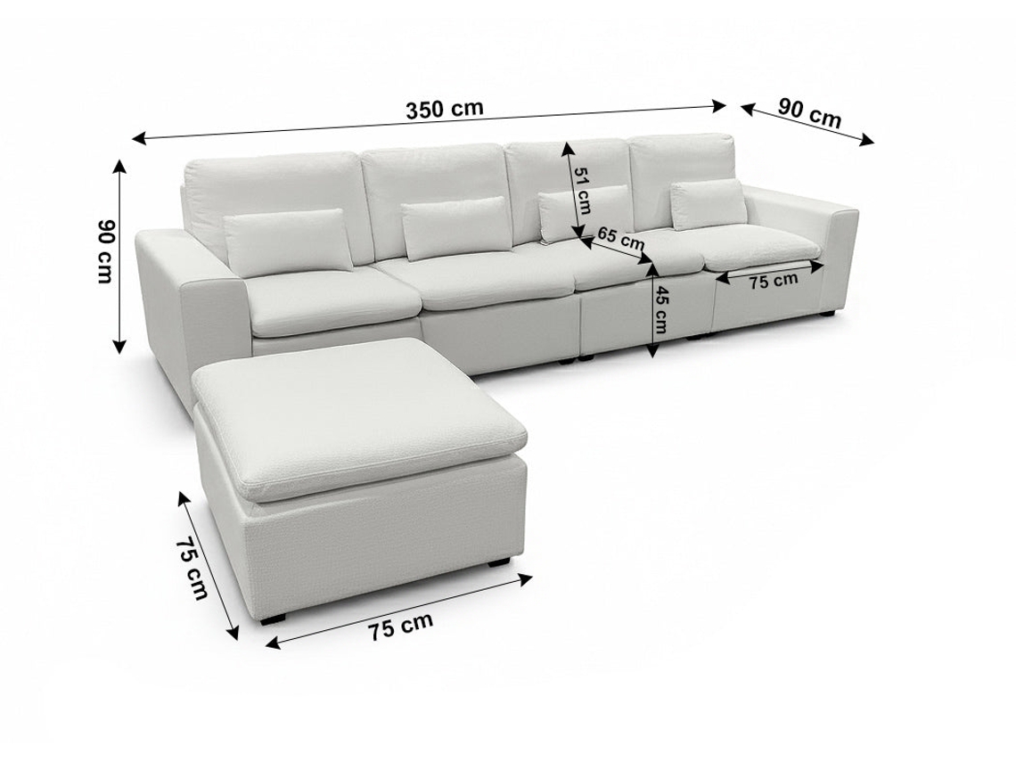Chaise Longue Candy 350cm