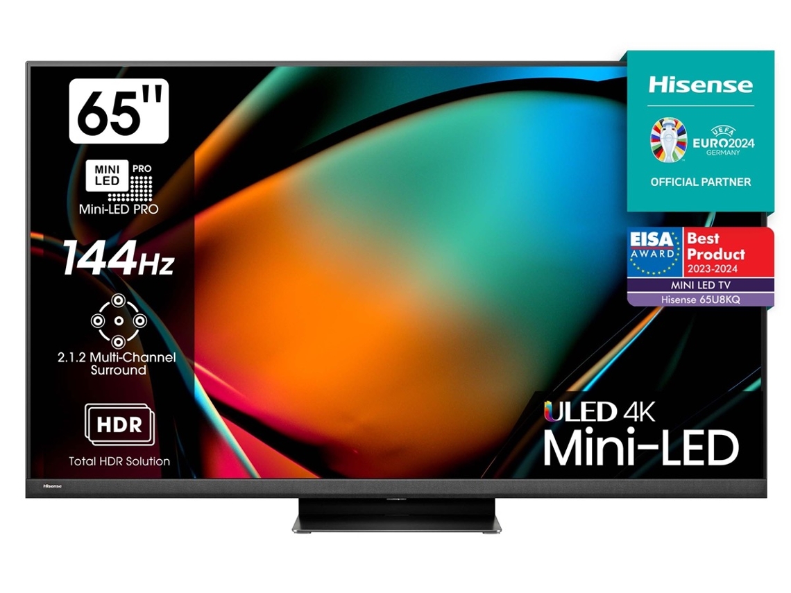 TV HISENSE 65U8KQ (Mini LED 144Hz- ULED 4K - 65'' - 165 cm - Smart TV)