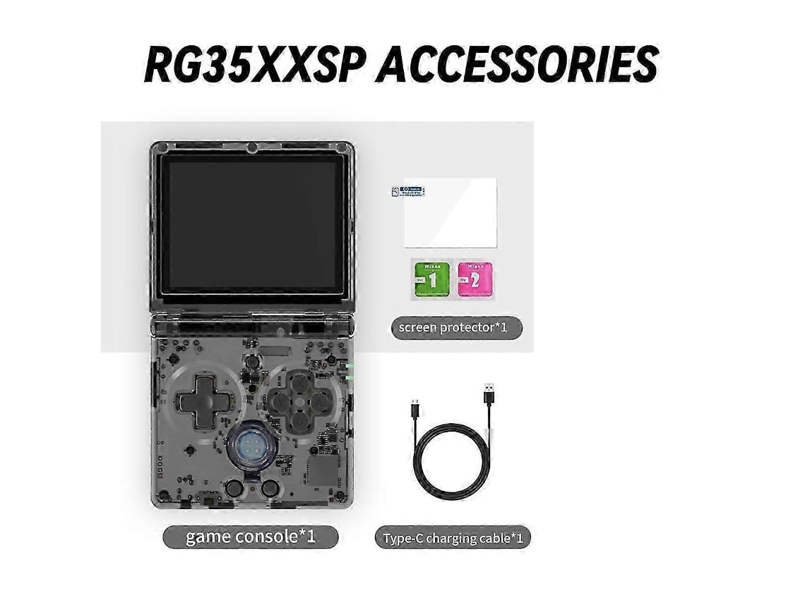 Console De Jogo Portátil Para Ampown Rg35xxsp Retro Psp Game Console Folding Flip Cover Console De Jogo Sem Fio, E Nostalgia88
