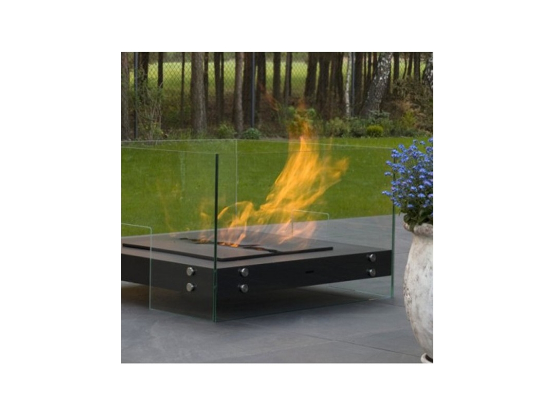 Lareira a bioetanol de instalação livre preto/branco PICCO Preto OUTINFIRE