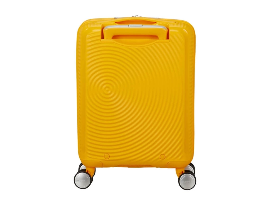 Mala De Viagem Pequena 47cm 4r Soundbox Mini Amarela American Tourister