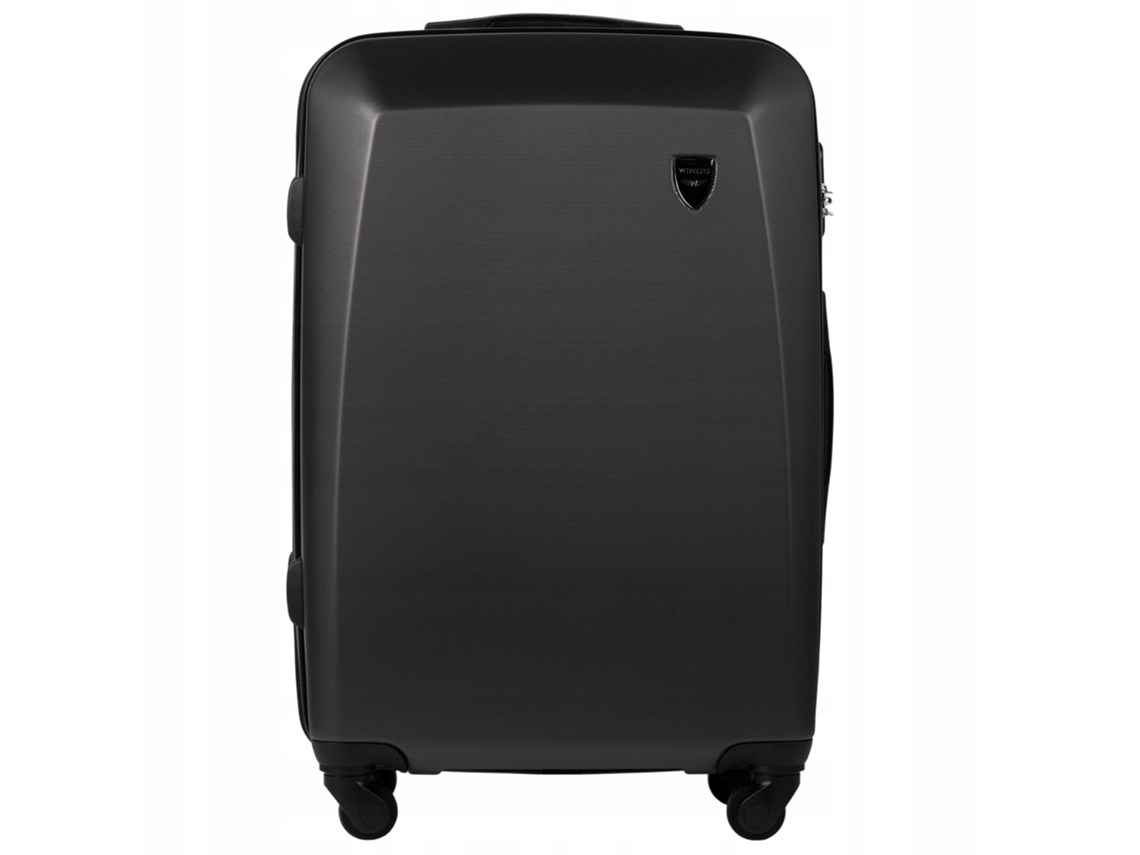 Mala, Construção Durável Em Abs, Manobrabilidade Em 4 Rodas, Cinza Oem